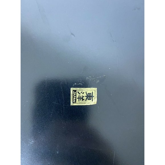 Vintage MCM Round Floral Plastic 3D Tray Japan GUC - Picture 6 of 6